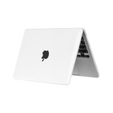 MacBook Air 13 inch (2022-2026) cover hoes case - Glanzend Transparant