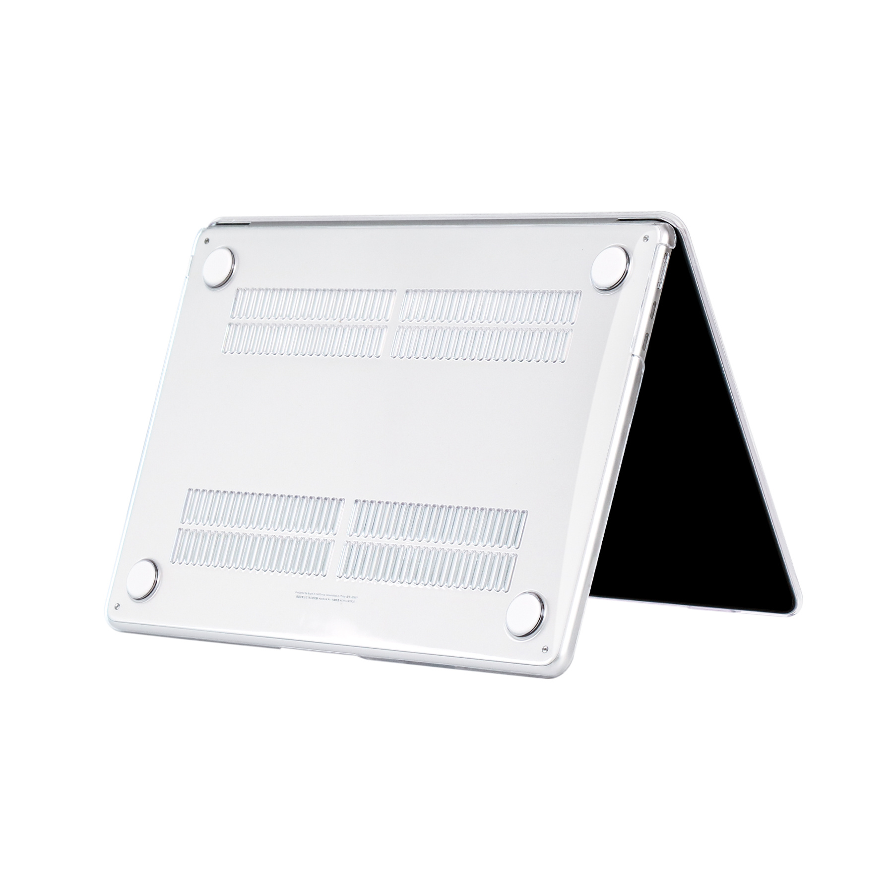 MacBook Air 13 inch M2 (2022) cover beschermhoes Glanzend Transparant