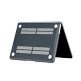 MacBook Air 13 inch (2022-2026) cover hoes case - Glanzend Zwart