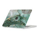 MacBook Air 13 inch (2022-2026) cover hoes case - Green Meave