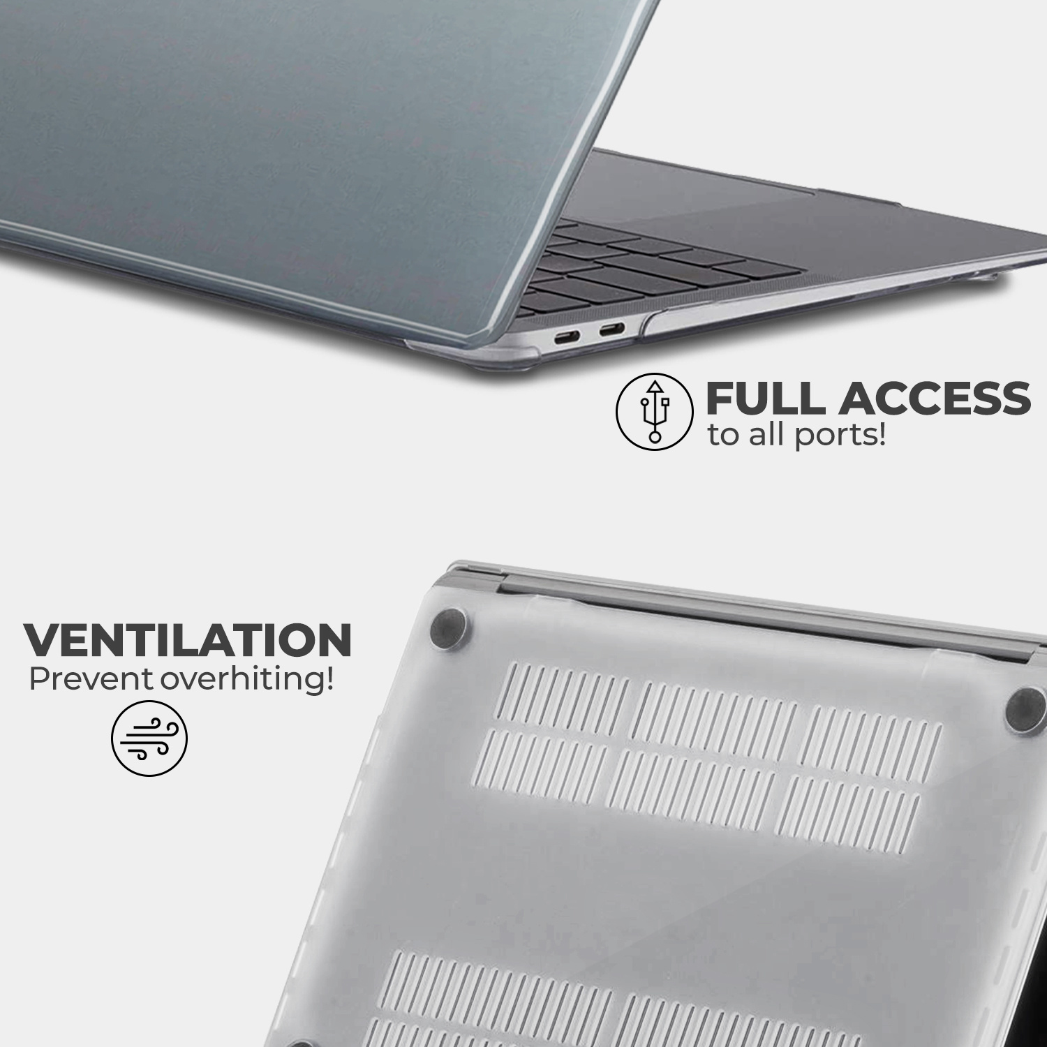 Lunso - pochette de protection - MacBook Air 13 pouces M2 (2022) - Aciano  Azul | bol