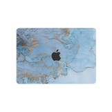 MacBook Air 13 inch (2022-2025) cover hoes case - Marble Ariel - Model A2681 / A3113 / A3240