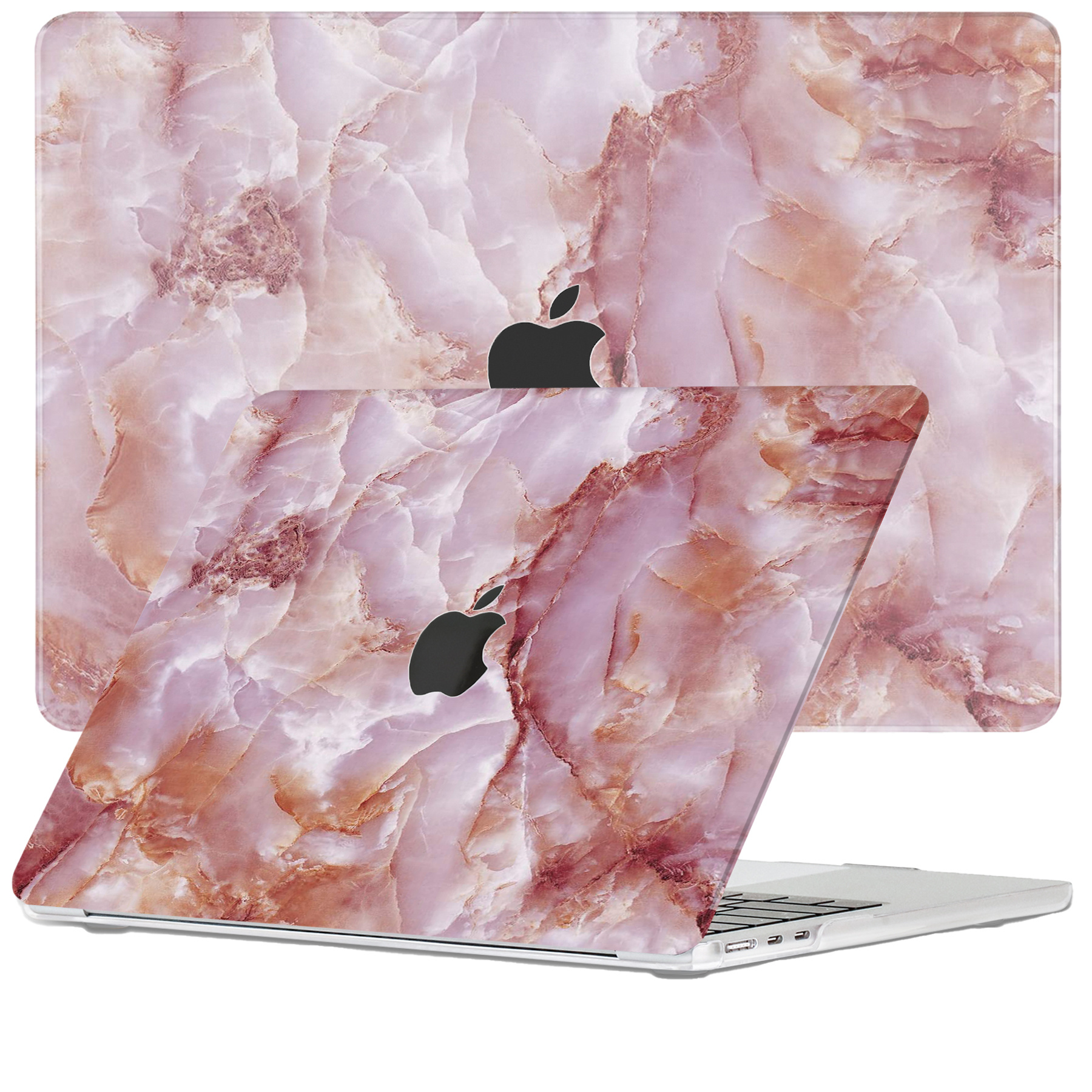 FINTIE Beschermhoes compatibel met MacBook Air 13 A2337 (M1) / A1932 / A2179 (2020 2019 2018) en MacBook Pro 13 (2016-2022) - beschermhoes met documententas, schokbestendig, vintage grijs