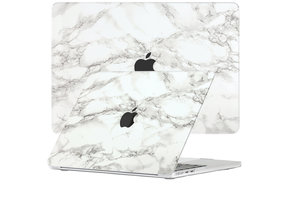 Lunso MacBook Air 13 inch (2022-2025) cover hoes - case - Marble Cosette
