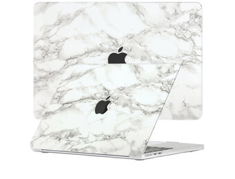 Lunso MacBook Air 13 inch (2022-2025) cover hoes - case - Marble Cosette