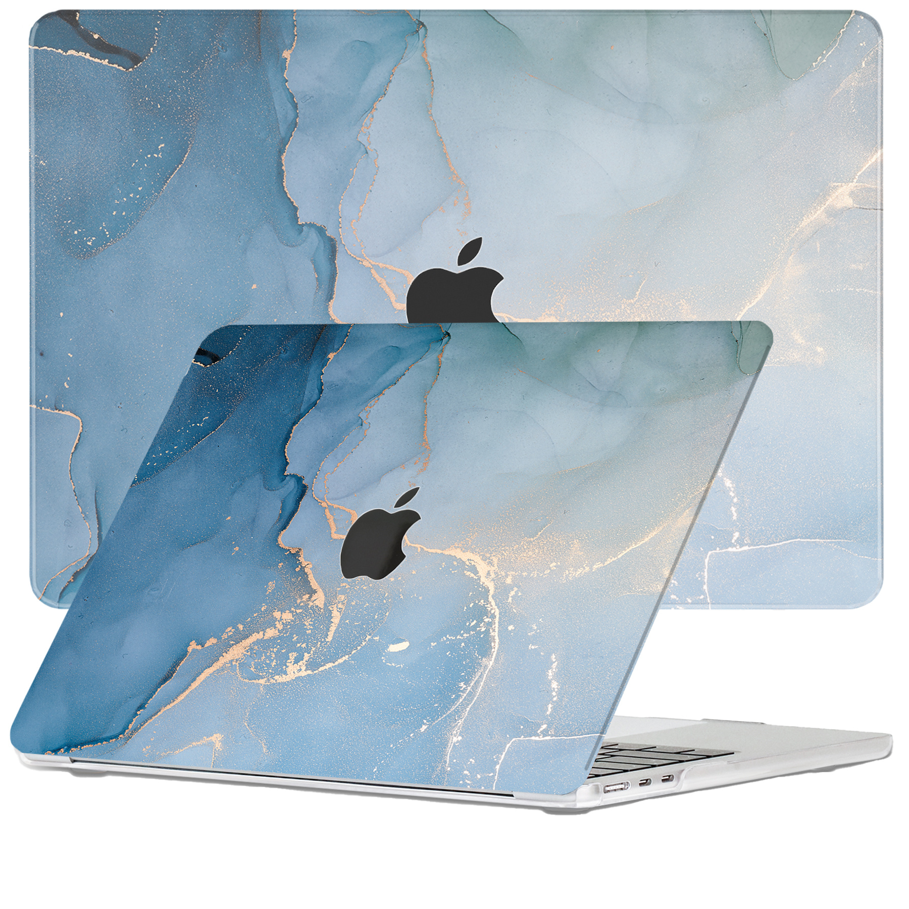 MacBook Air 13 inch M2 (2022) cover beschermhoes Aciano Azul