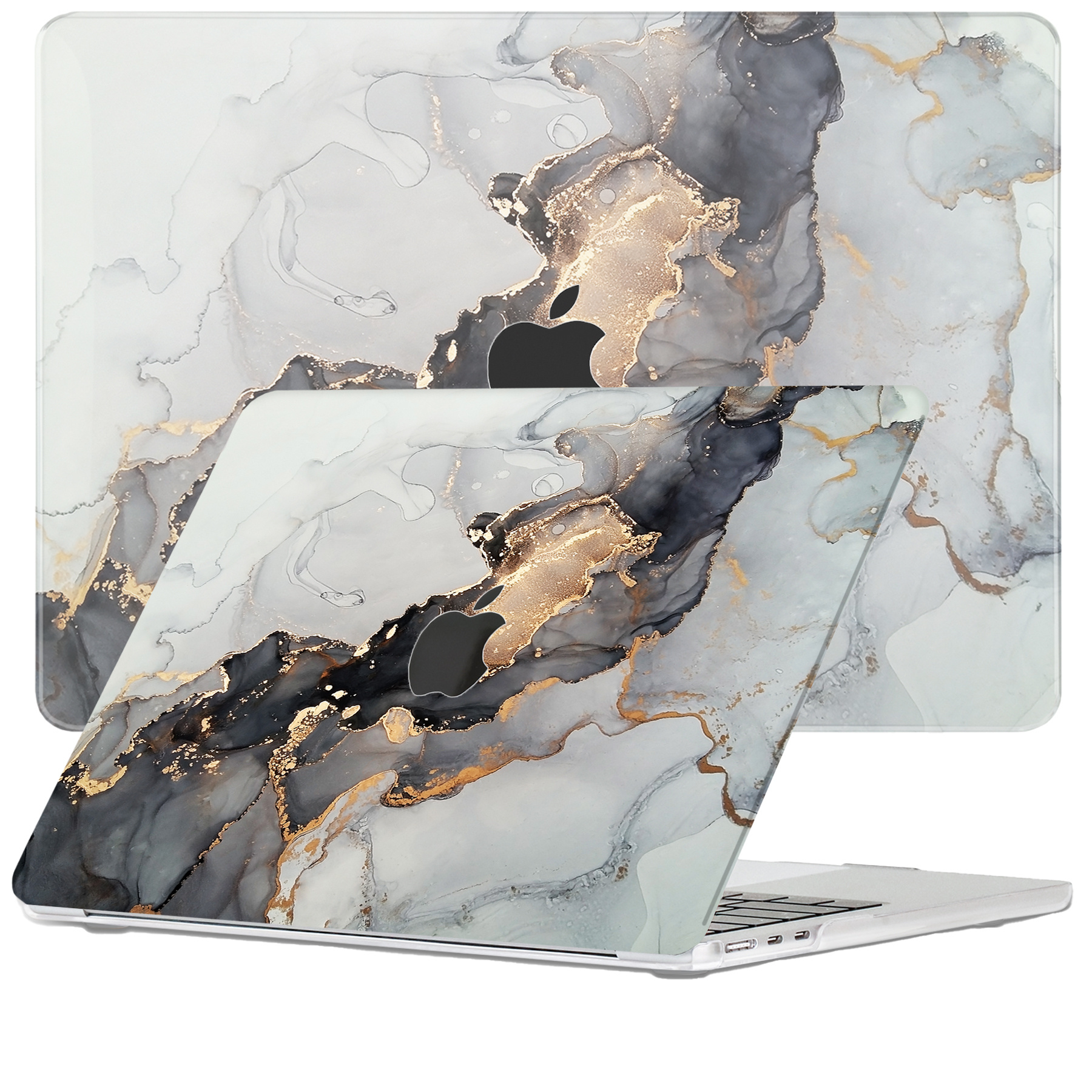 MacBook Air 13 inch (2022-2026) cover hoes case - Marble Magnus