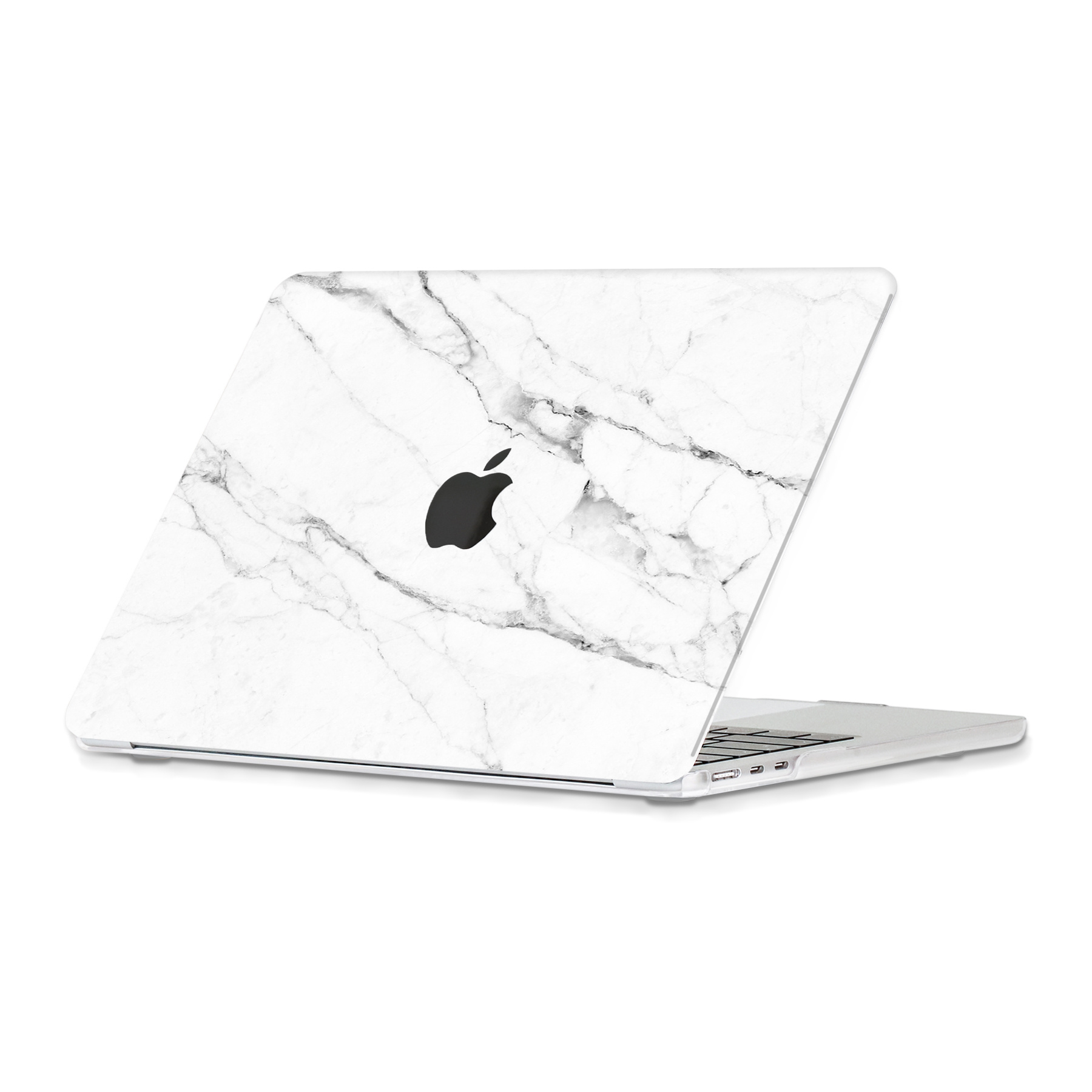 Lunso cover hoes MacBook Air 13 inch M2 (2022) Marble Vana