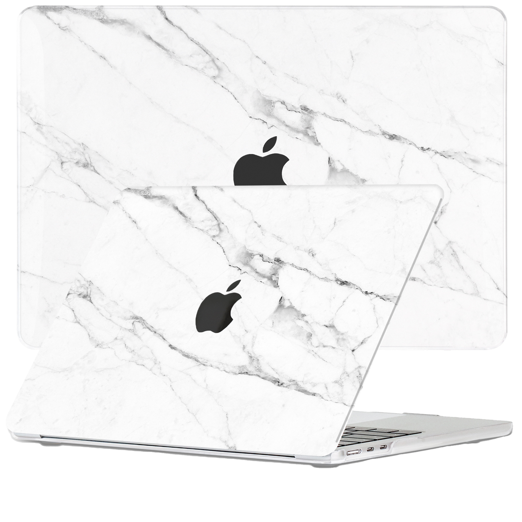 Lunso - cover hoes - MacBook Air 13 inch M2 (2022) - Marble Vana