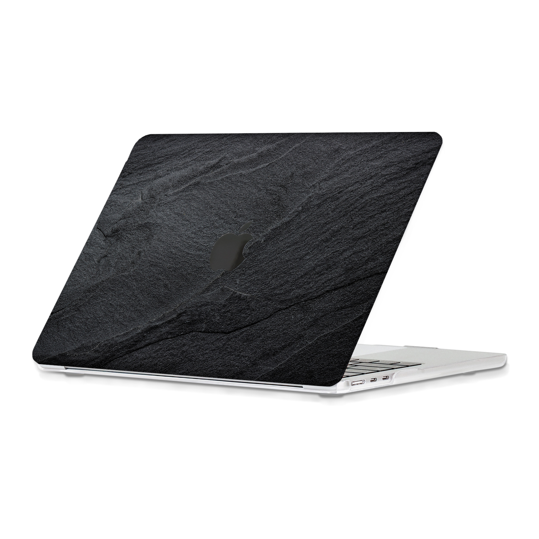 MacBook Air 13 inch (2022-2026) cover hoes case - Black Stone