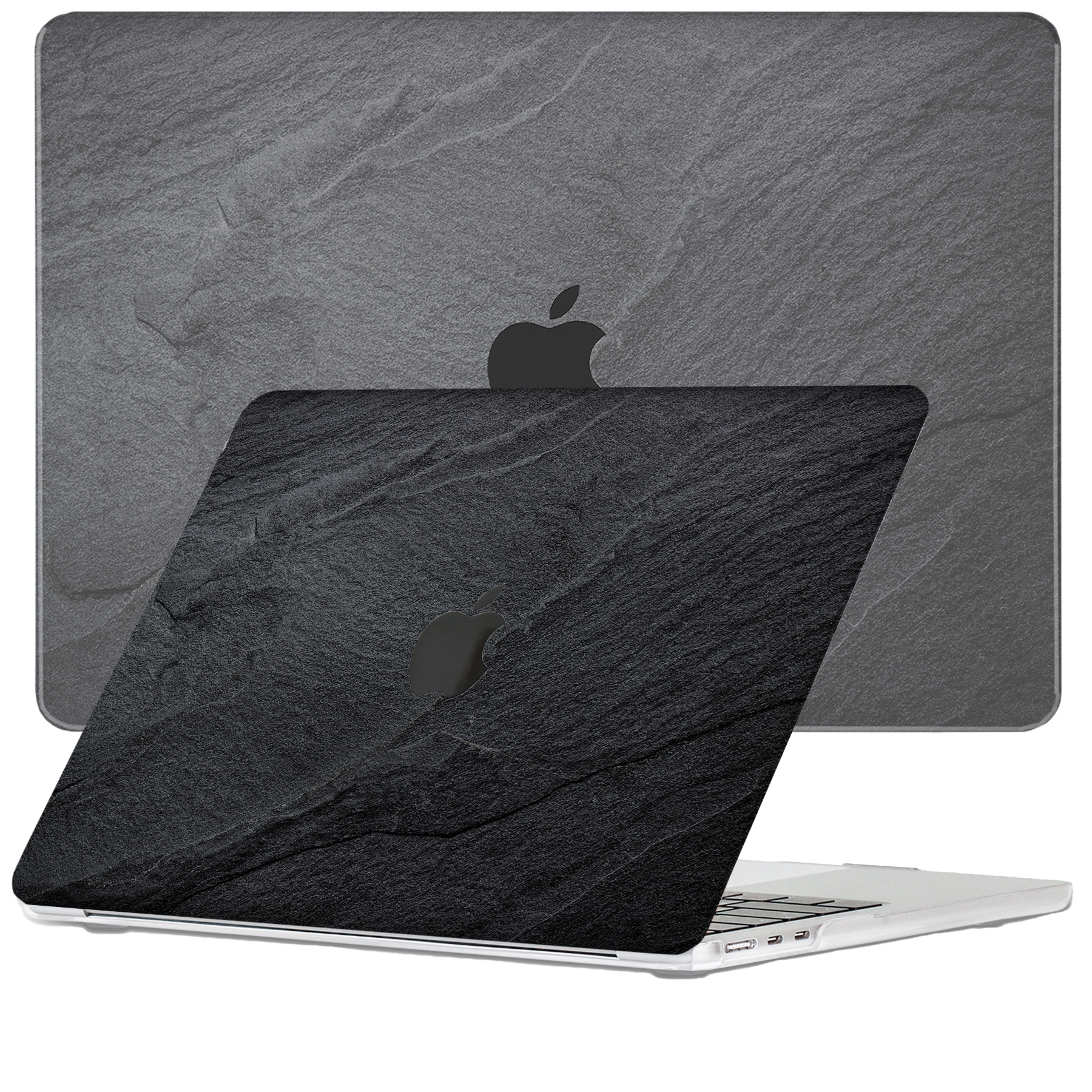 Lunso - cover hoes - MacBook Air 13 inch M2 (2022) - Black Stone