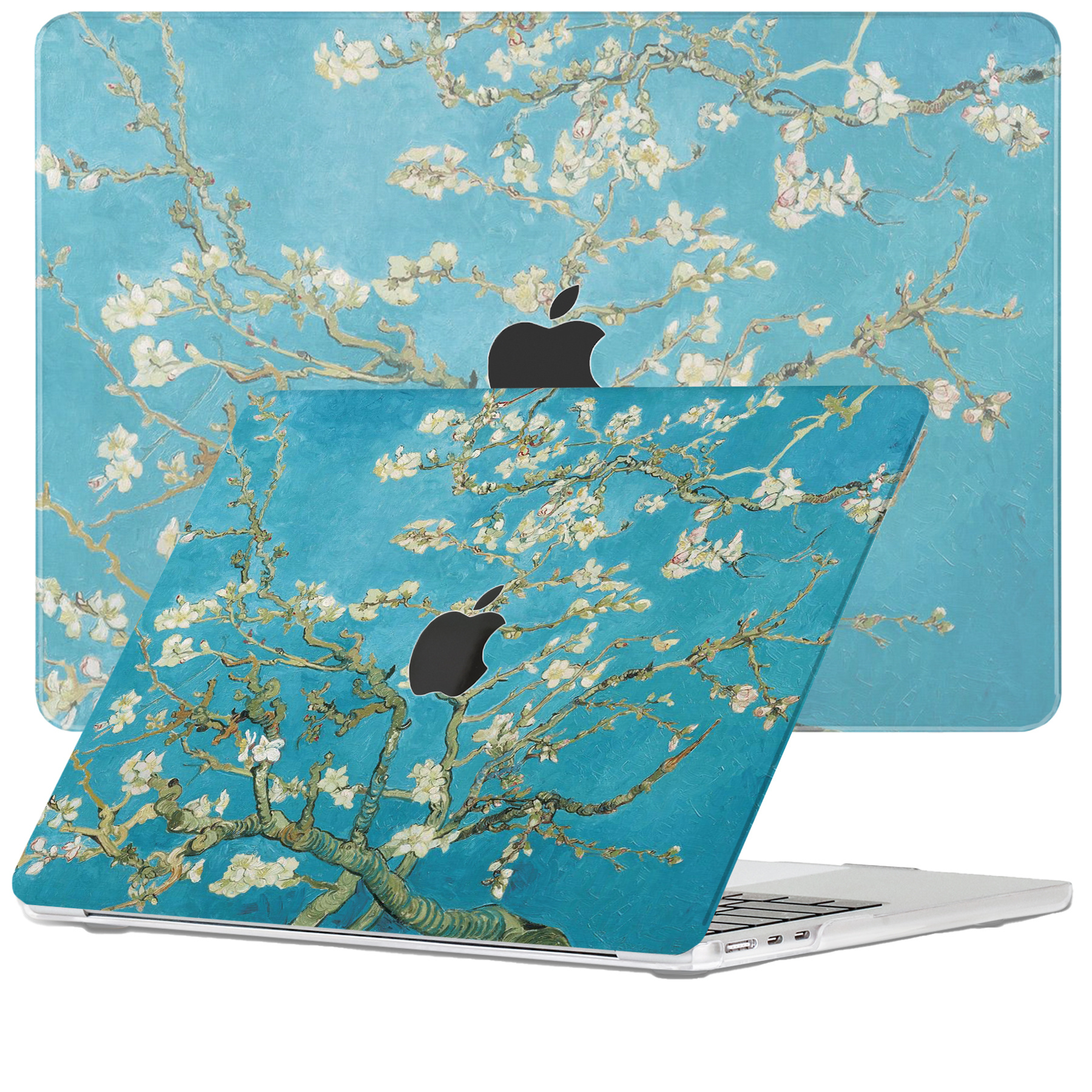 MacBook Air 13 inch (2022-2026) cover hoes case - Van Gogh Amandelbloesem