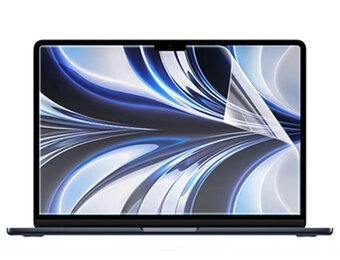 Lunso MacBook Air 13 inch (2022-2025) Beschermfolie - Full cover Screen protector