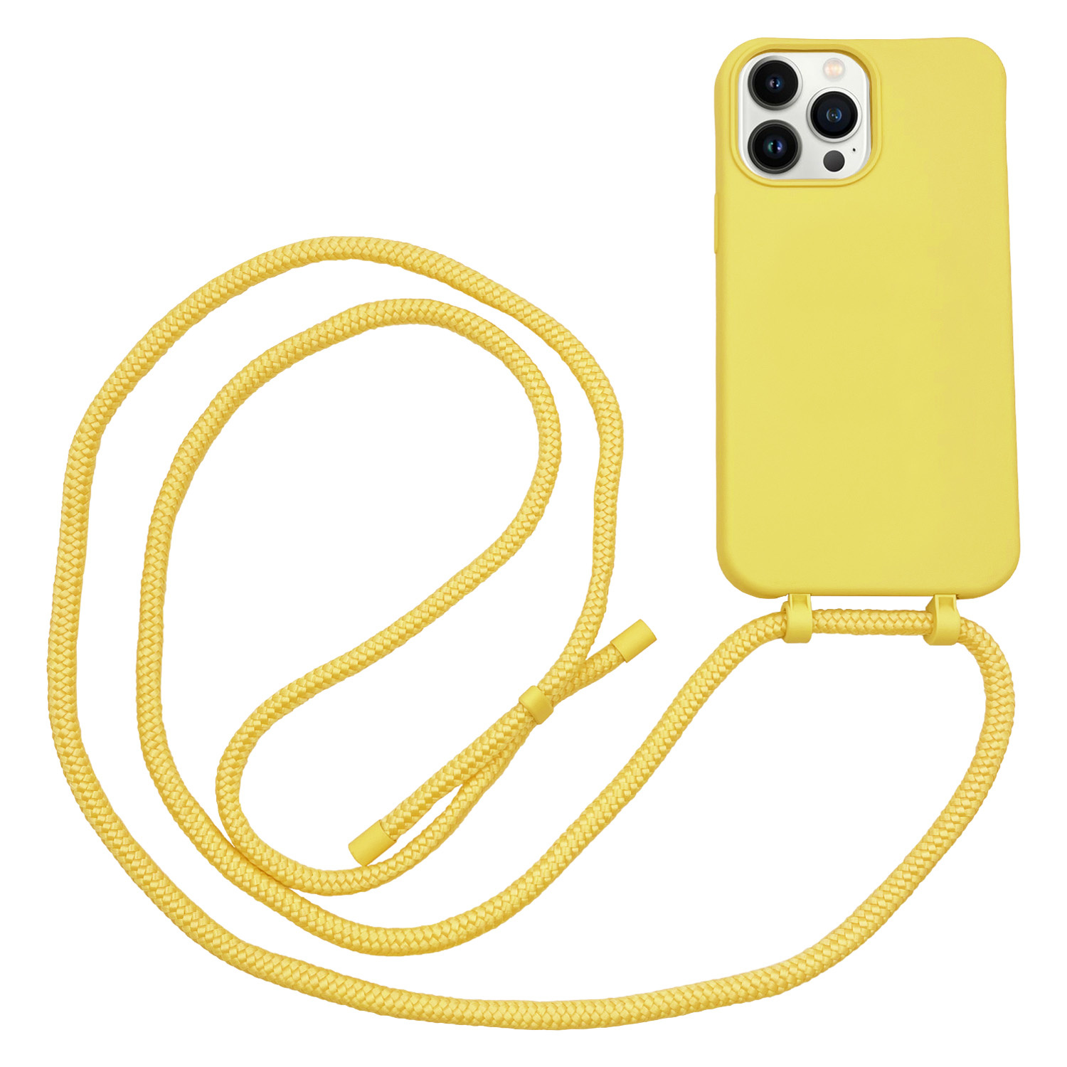 Høyde - Necklace Backcover hoes - iPhone 13 Pro - Geel
