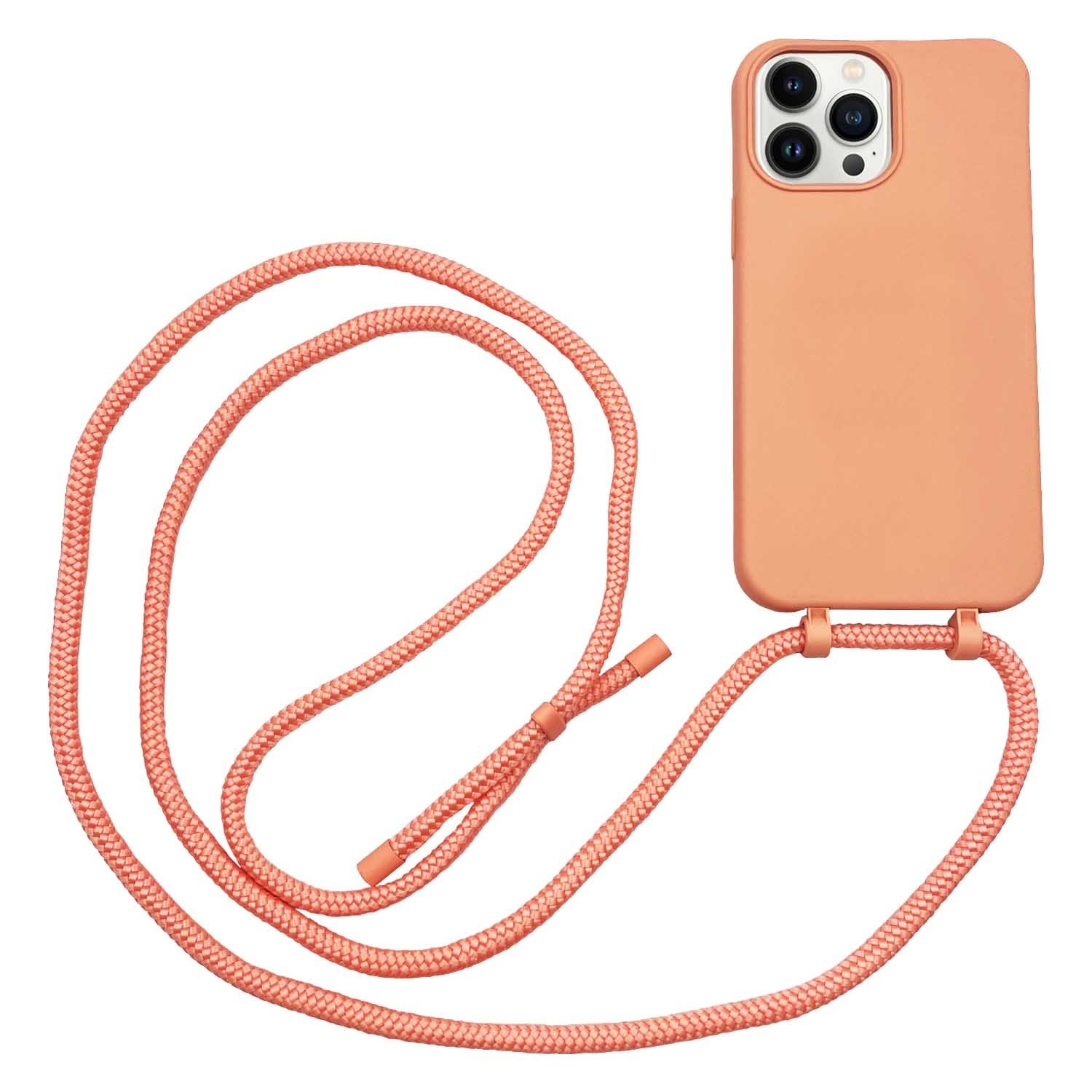 Høyde - Necklace Backcover hoes - iPhone 13 Pro - Oranje