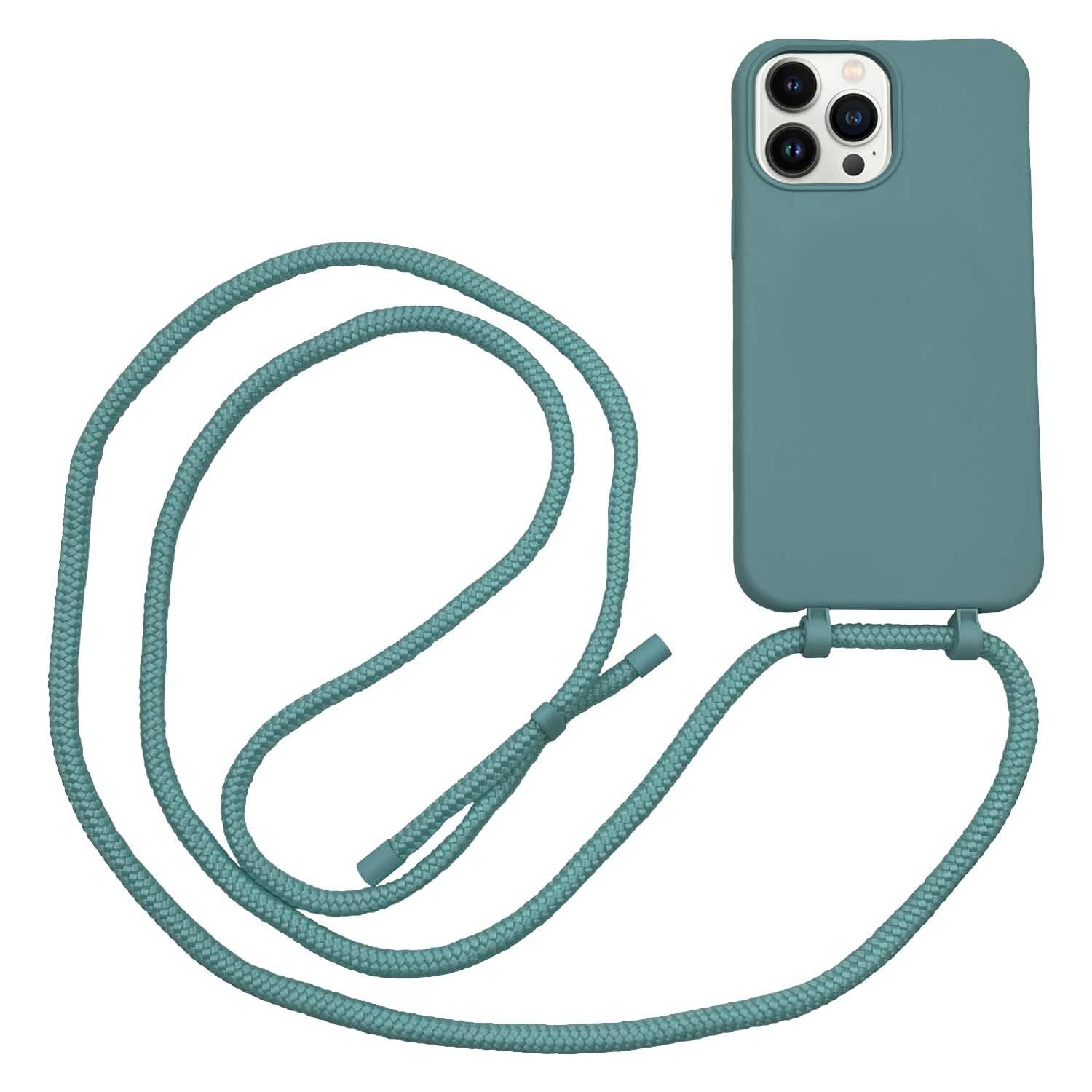 Høyde - Necklace Backcover hoes - iPhone 13 Pro - Donkergroen