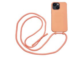 Høyde - iPhone 13 - Telefoonhoes met koord - Oranje
