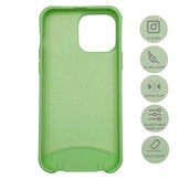 iPhone 13 Telefoonhoes met koord Lime Groen