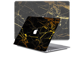 Lunso MacBook Air 13 inch (2010-2017) cover hoes - case - Marble Nova
