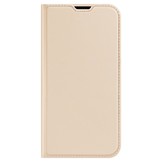 iPhone 14 Plus Slim Bookcase hoes - Goud