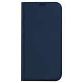 iPhone 14 Slim Bookcase hoes Blauw