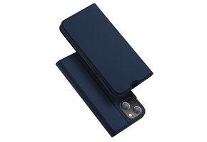 Dux Ducis - Slim bookcase hoes - iPhone 14 - Blauw