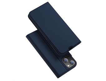 Dux Ducis - Slim bookcase hoes - iPhone 14 - Blauw