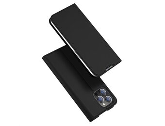 Dux Ducis - Slim bookcase hoes - iPhone 14 Pro Max - Zwart