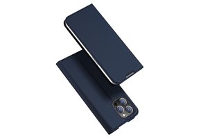 Dux Ducis - Slim bookcase hoes - iPhone 14 Pro Max - Blauw