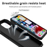 iPhone 14 Plus Armor backcover hoes met ringhouder Zwart