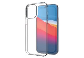 Lunso - iPhone 14 Pro Max - Softcase hoes  - Transparant