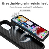 iPhone 14 Armor backcover hoes met ringhouder Zwart