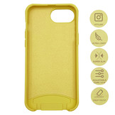 iPhone SE 2022, iPhone SE 2020, iPhone 8, iPhone 7 en iPhone 6(s) Telefoonhoes met koord Geel