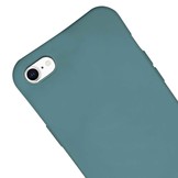 iPhone SE 2022, iPhone SE 2020, iPhone 8, iPhone 7 en iPhone 6(s) Telefoonhoes met koord Donkergroen