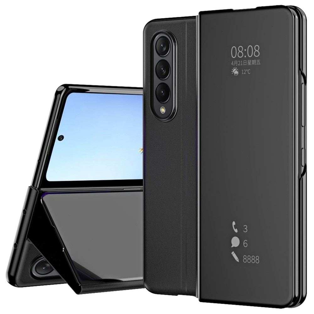 Samsung Galaxy Z Fold4 Window view cover hoes Zwart