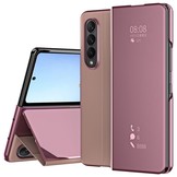 Samsung Galaxy Z Fold4 Window view cover hoes Roze