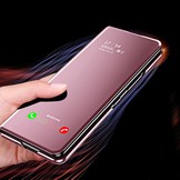 Samsung Galaxy Z Fold4 Window view cover hoes Roze