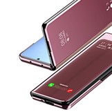 Samsung Galaxy Z Fold4 Window view cover hoes Roze