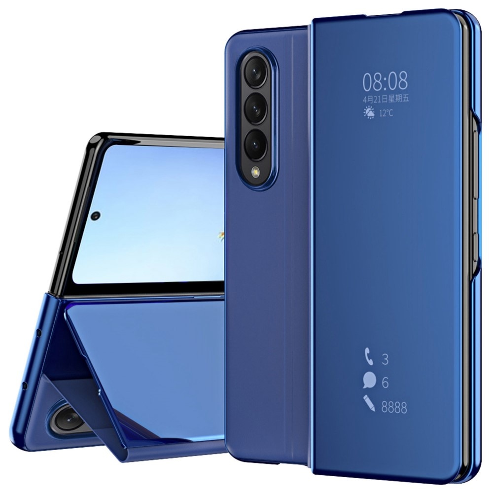 Samsung Galaxy Z Fold4 Window view cover hoes Blauw
