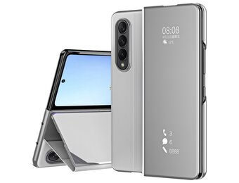Lunso - Samsung Galaxy Z Fold4 - Window view cover hoes - Zilver