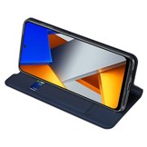 Xiaomi Poco M4 Pro 4G Slim Bookcase hoes Blauw