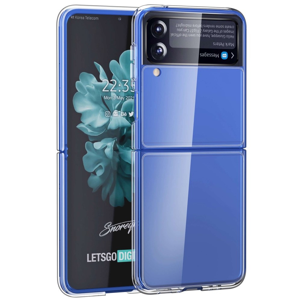 Samsung Galaxy Z Flip4 Backcover telefoonhoes Transparant