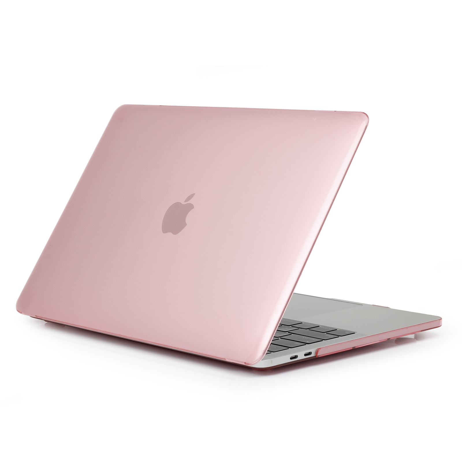 MacBook Pro 15 inch (2012-2015) case hoes - Glanzend Lichtroze