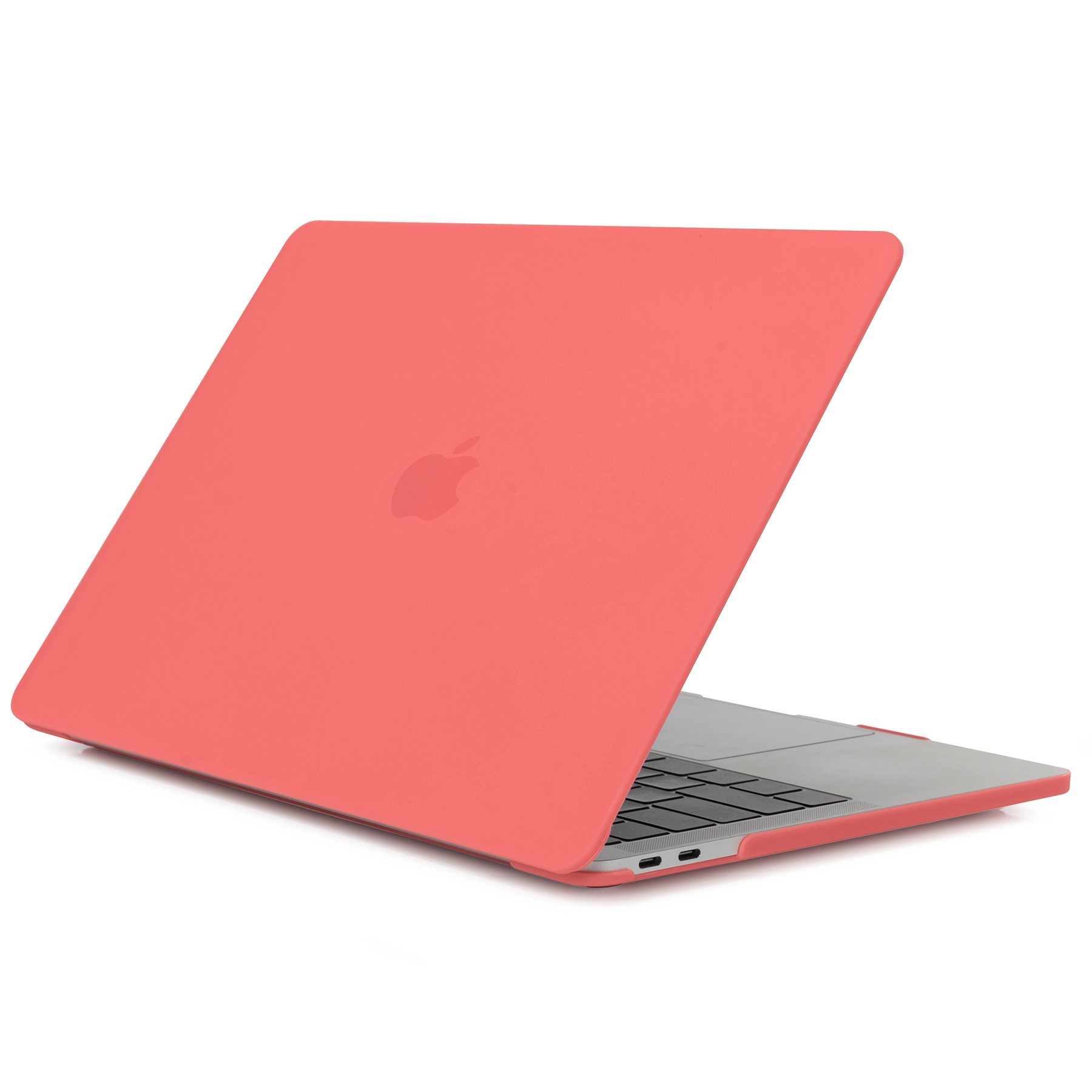 Lunso - MacBook Air 13 inch hoes (2010-2017) - bescherm case - Mat Lichtroze