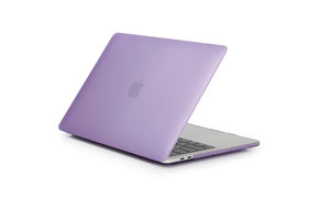 Lunso MacBook Pro 15 inch (2016-2020) cover hoes - case - Mat Paars