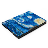 Kobo Aura H2o Edition 1 hoes (6.8 inch) Sleep cover - Van Gogh Sterrennacht