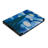 Kobo Aura H2o Edition 1 hoes (6.8 inch) Sleep cover - Van Gogh Sterrennacht