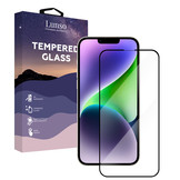 iPhone 14 Plus Gehard beschermglas met Zwarte Rand (Screenprotector)