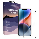 iPhone 14 Gehard beschermglas met Zwarte Rand (Screenprotector)