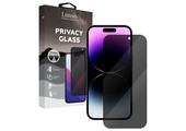 Lunso - iPhone 14 Pro Max - Privacy Glass - Gehard beschermglas